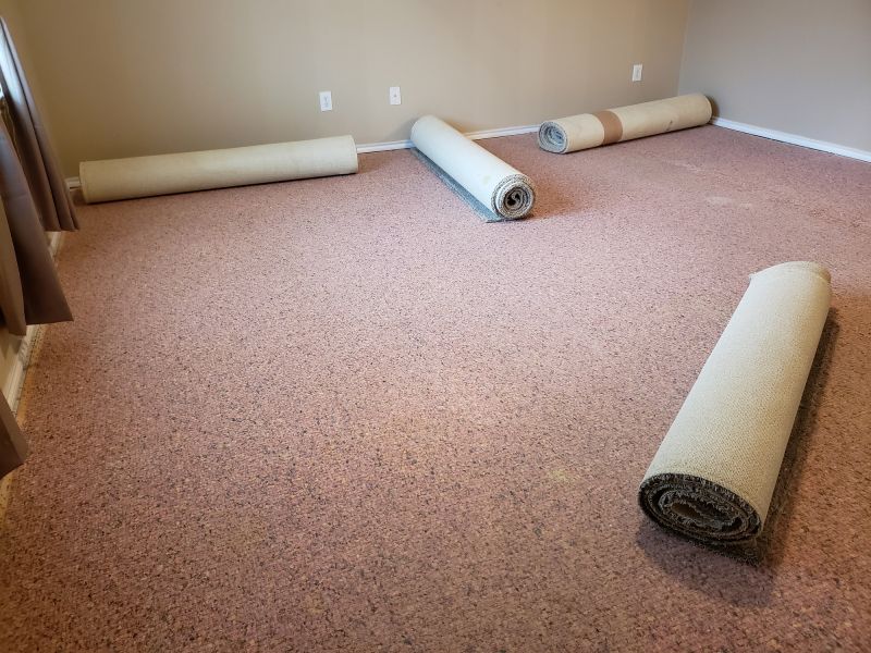 Basement Carpet Stretching in Mercer County, NJ