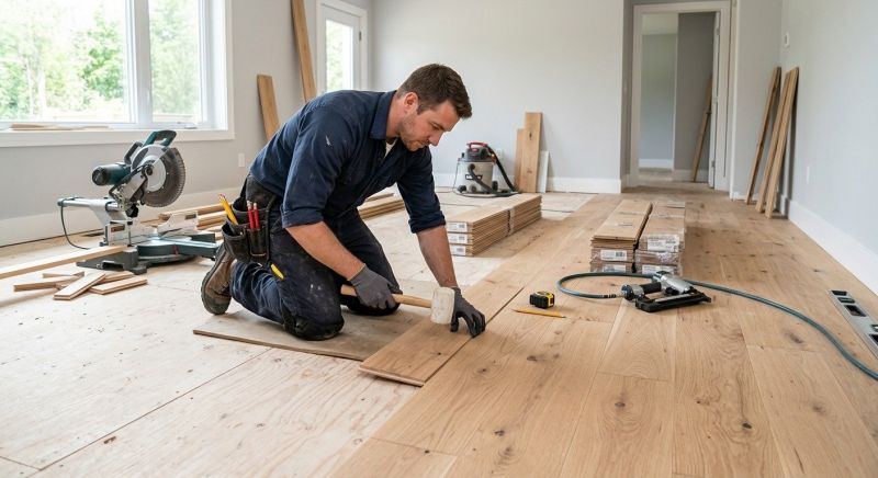 Hardwood Floor Installation in Austin, TX